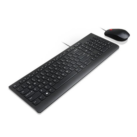 Lenovo | Black | Essential | Essential Wired Keyboard and Mouse Combo - Lithuanian | Keyboard and Mouse Set | Wired | EN/LT | Bl - 2